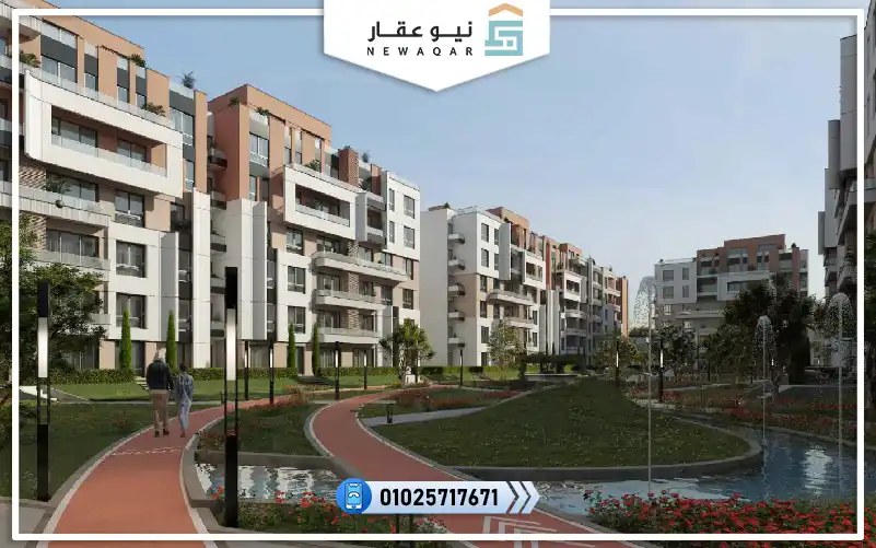 ستوديو للبيع 79م في كمبوند اليسيوم الشيخ زايد بالتقسيط10س