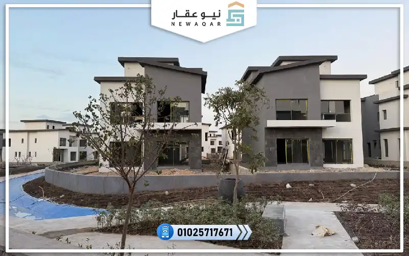 فيلا للبيع 230م استلام سنه في كمبوند كريك تاون التجمع الاول