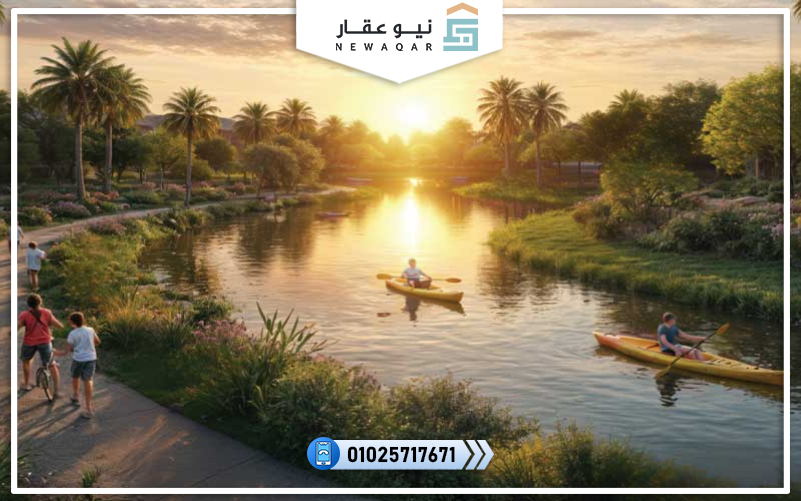 كمبوند لاجونز العاصمة الادارية Lagoons New Capital 