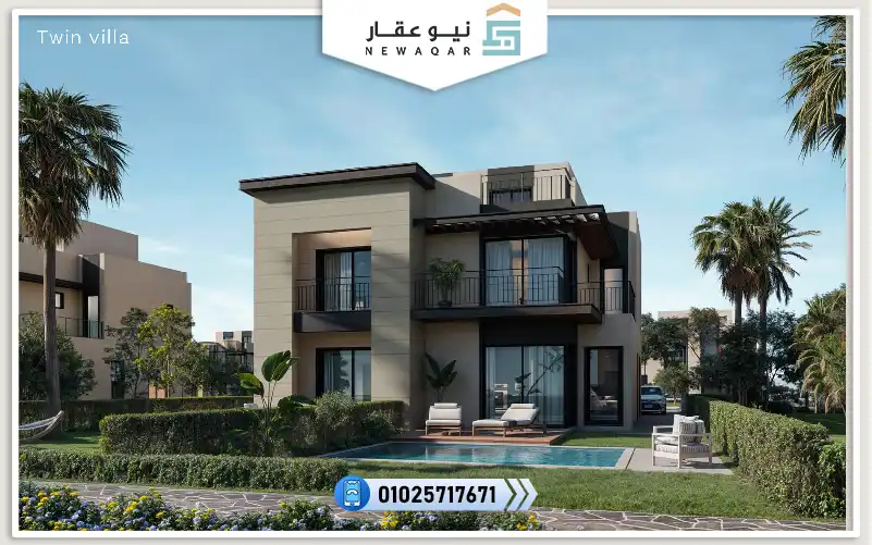 توين هاوس للبيع 215م هايد بارك سيجنتشر 6 أكتوبر مقدم5%