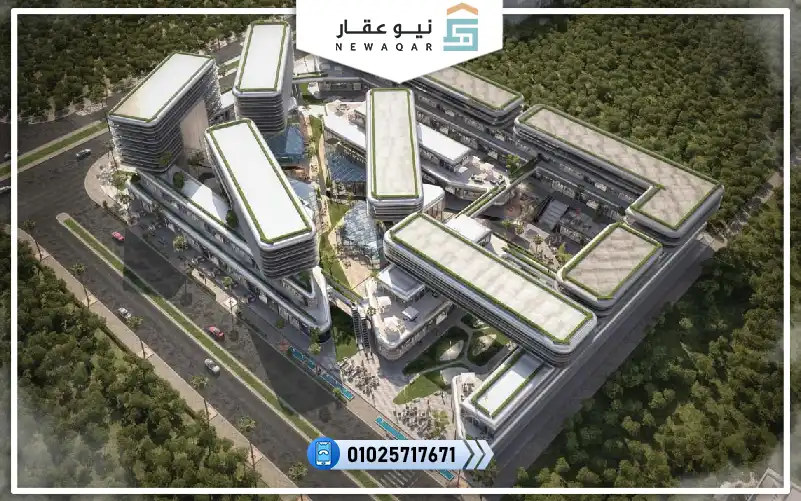مكتب اداري للبيع 33م مول ذا كورد بيزنس كومبلكس 6 اكتوبر