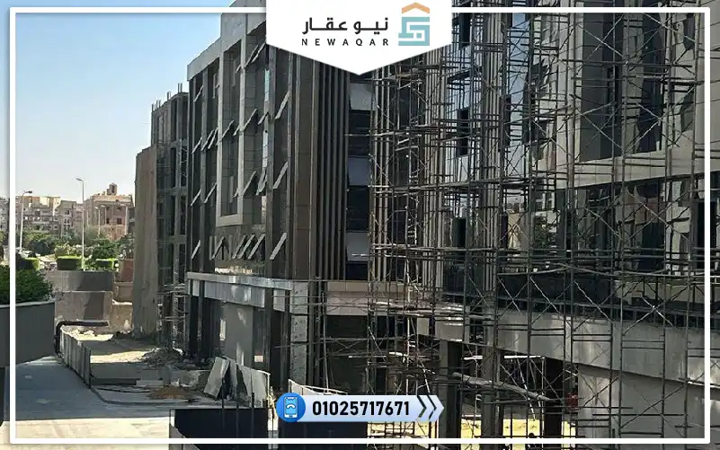 مكتب اداري للبيع 139م مول تشيس فيلد التجمع الخامس 5%