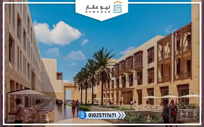 امتلك محل تجاري للبيع 55م مول خان ارابيسك الفسطاط الجديدة