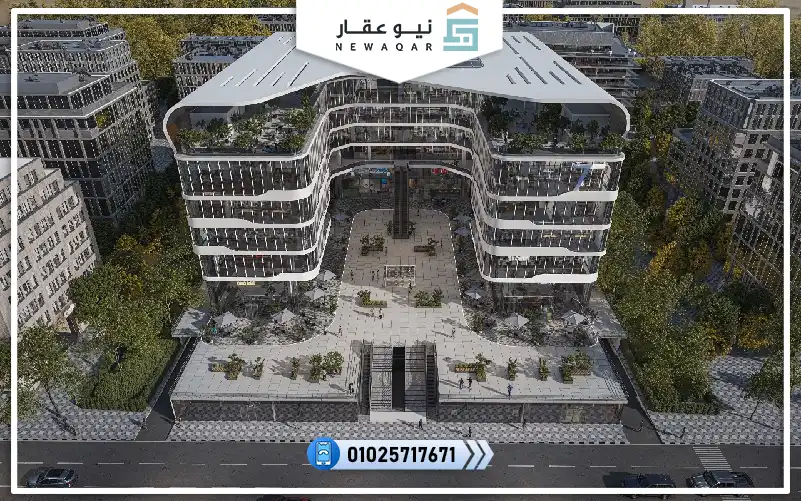محلات للبيع في التجمع الخامس مجمع البنوك 