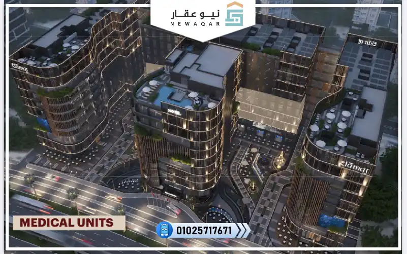 محل تجاري للبيع 27م دور ارضي مول علامات تاون 6 اكتوبر