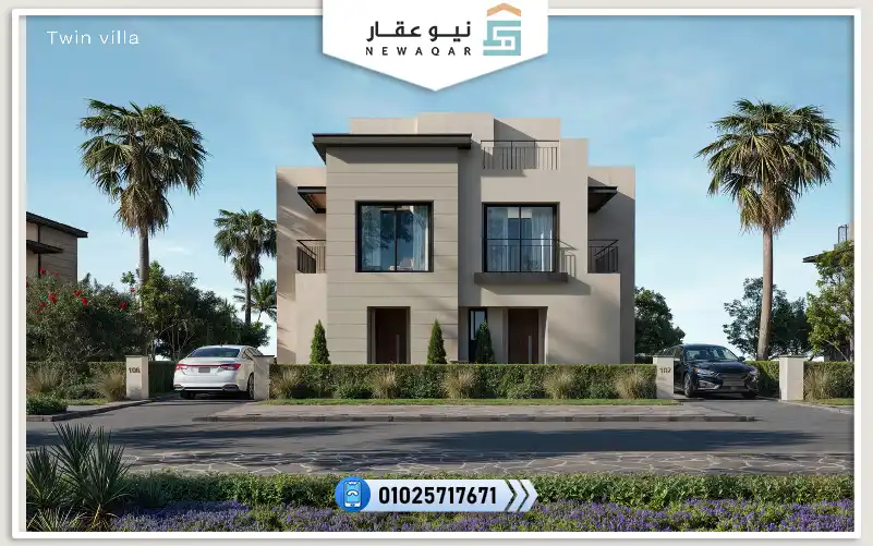 توين هاوس للبيع 220م هايد بارك سيجنتشر 6 أكتوبر