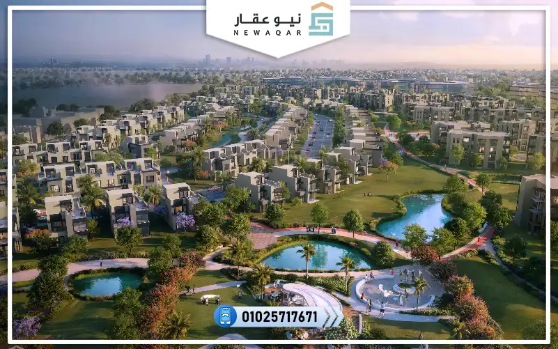 تاون هاوس كورنر 195م للبيع هايد بارك سيجنتشر 6 أكتوبر