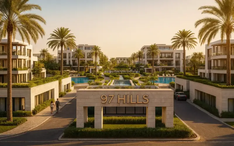 كمبوند 97 هيلز التجمع الخامس Compound 97 Hills New Cairo