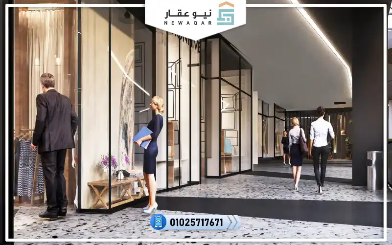 عيادة طبية للبيع 50م مول ايست شاير التجمع الخامس