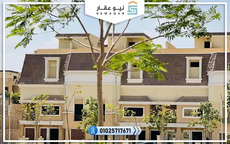 اس فيلا للبيع 212م ايلم تري بارك سراي بقسط شهري 25 ألف