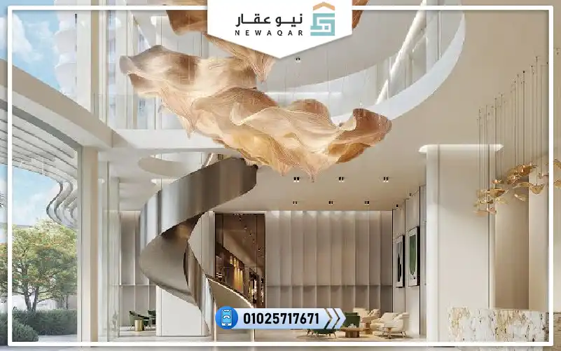 مكتب اداري للبيع 110م دو بوتيك هوتيلز القاهرة الجديدة
