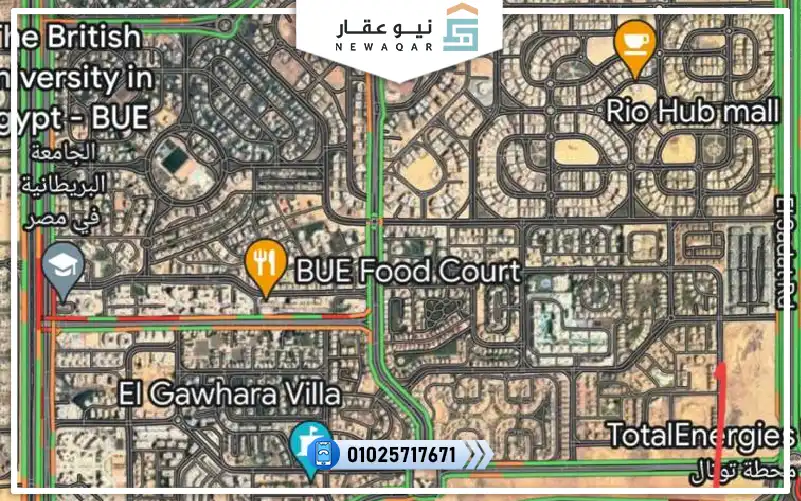 مكتب اداري للبيع 54م ريو بيزنس هاب مول الشروق