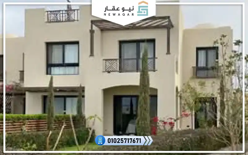 شاليه للبيع 94م غرفتين نوم بالتقسيط 7س