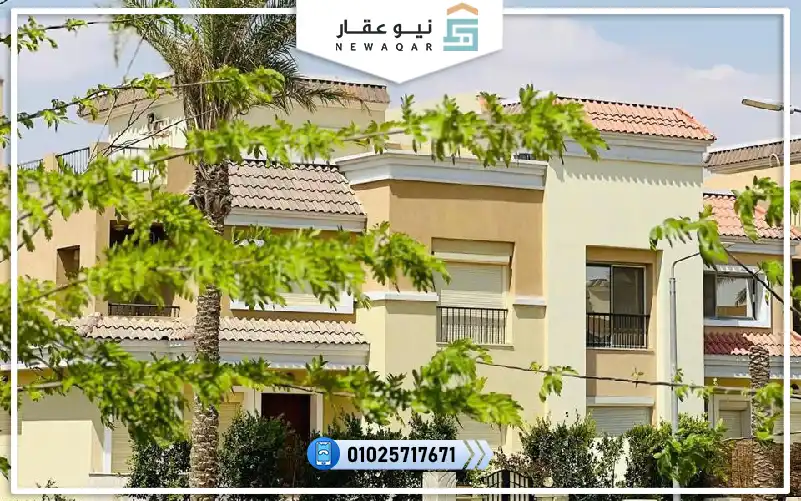 فيلا مستقلة 170م للبيع ايلم تري بارك سراي بقسط 40 ألف