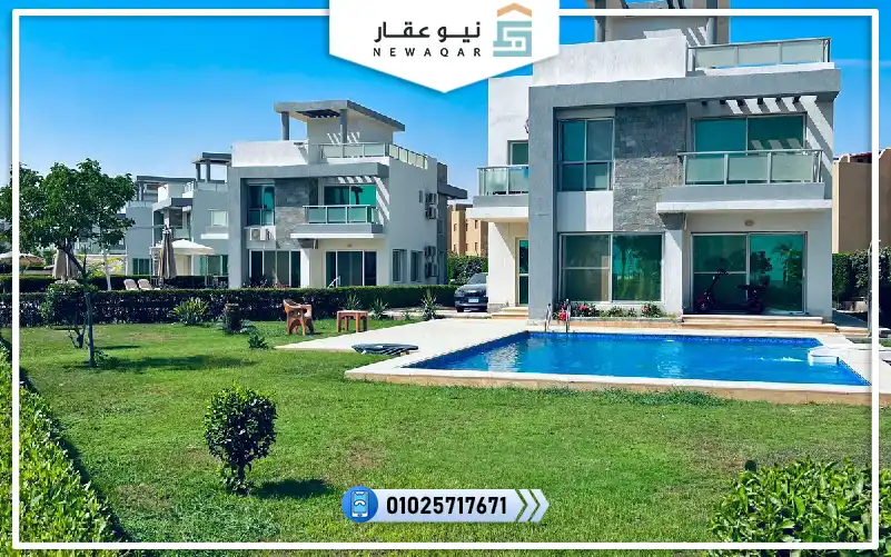 استوديو للبيع 55متر قرية اروما العين السخنة