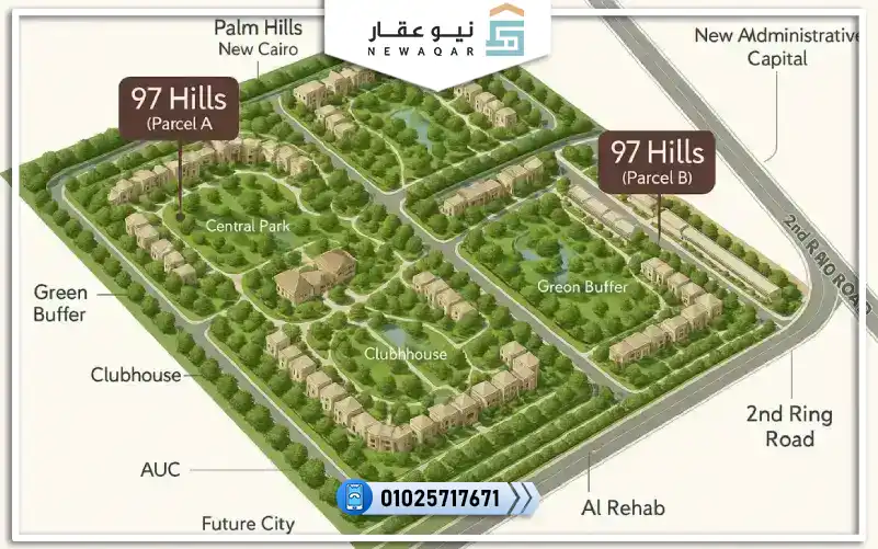 تاون هاوس للبيع 235م 4 غرفة نوم كمبوند 97