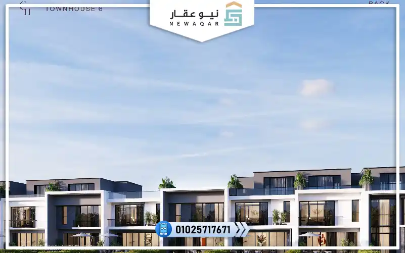 تاون هاوس 225م للبيع كلوب هيلز اكتوبر