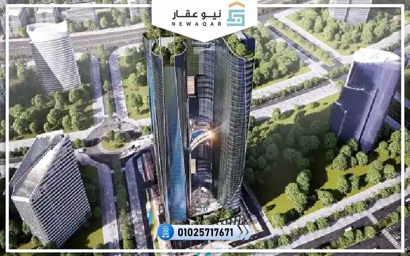 محل 40م للبيع ليفلز بيزنس تاور العاصمة الادارية