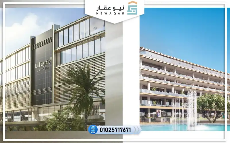 محل تجاري 64م للبيع مول يودورا العاصمة الادارية