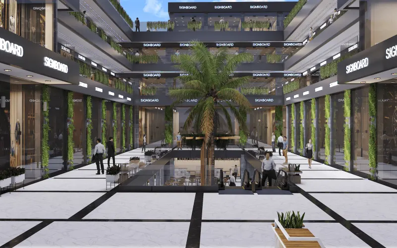 Caza Mall كازا مول حدائق اكتوبر