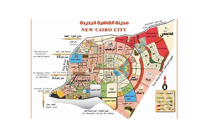 موقع القاهرة الجديدة