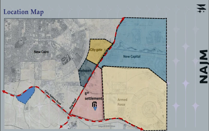 كمبوند نجم التجمع السادس كمبوند Najm التجمع السادس