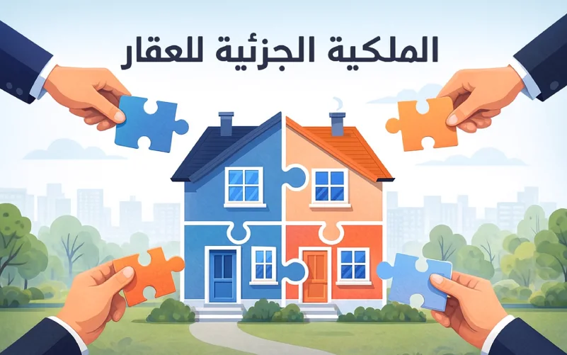 الملكية الجزئية للعقار