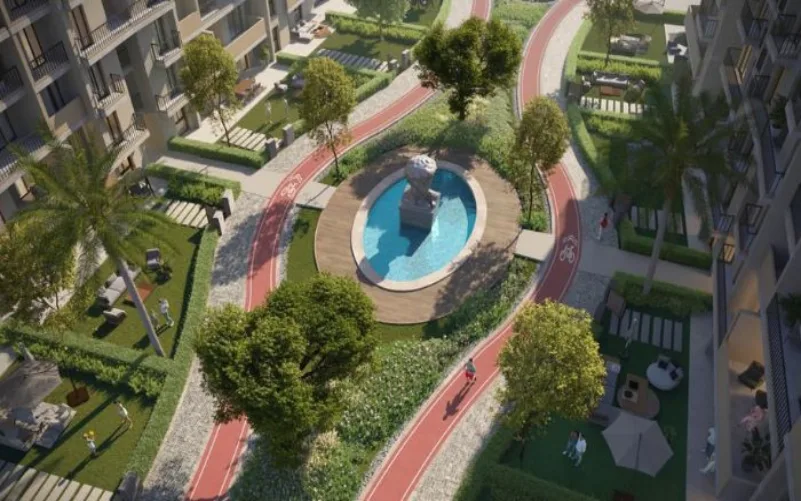 كمبوند ذا ساين المستقبل سيتي كمبوند The Spine المستقبل سيتي