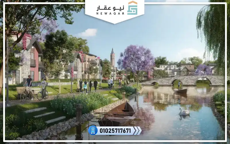 توين هاوس 210م للبيع كمبوند ستريمز المستقبل سيتي