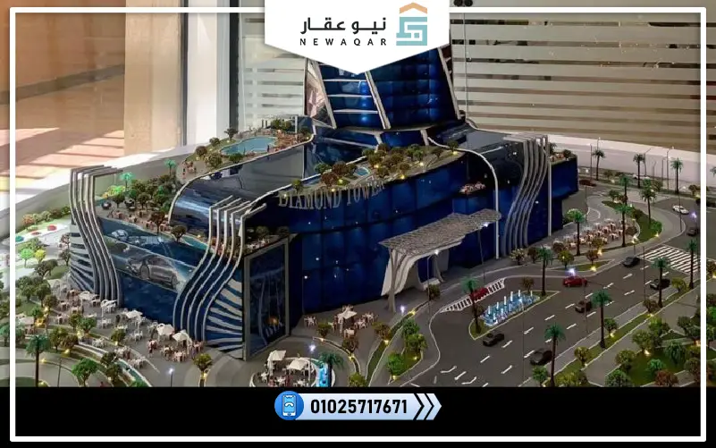 مكتب اداري للبيع 53م برج امازون العاصمة الدارية