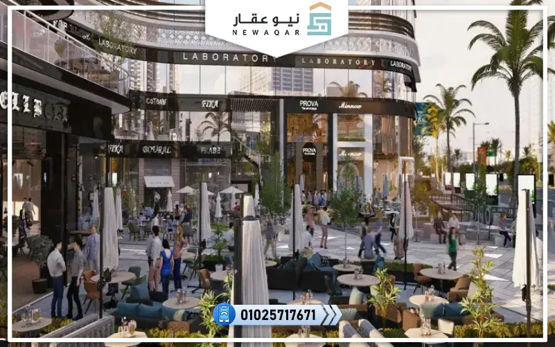 محل تجاري للبيع 25م مول زون بلاز العبور