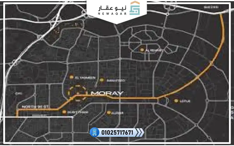 مكتب اداري للبيع 89م مول موراي القاهرة الجديدة