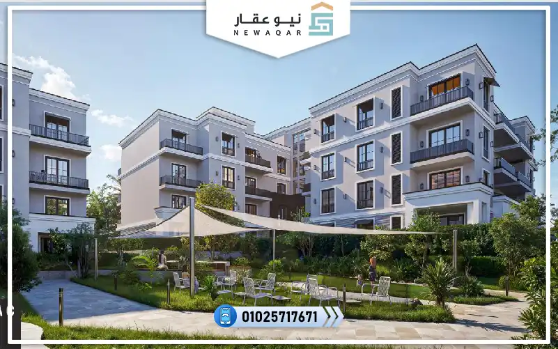 شقة 128م للبيع كمبوند رواية الشيخ زايد