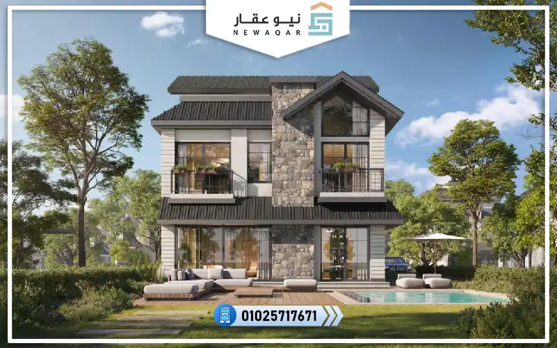 فيلا مستقلة 325م للبيع كمبوند ستريمز المستقبل سيتي