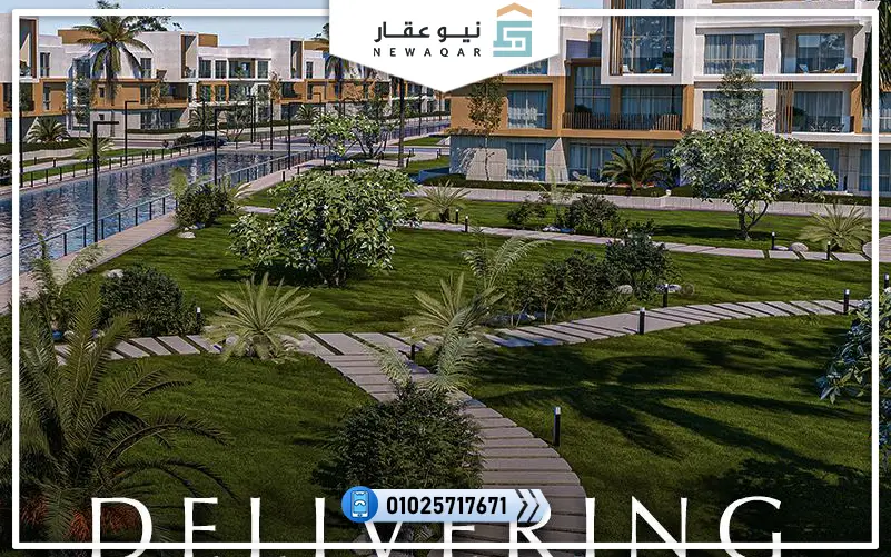 شقة للبيع 114م كمبوند مار فيل اكتوبر