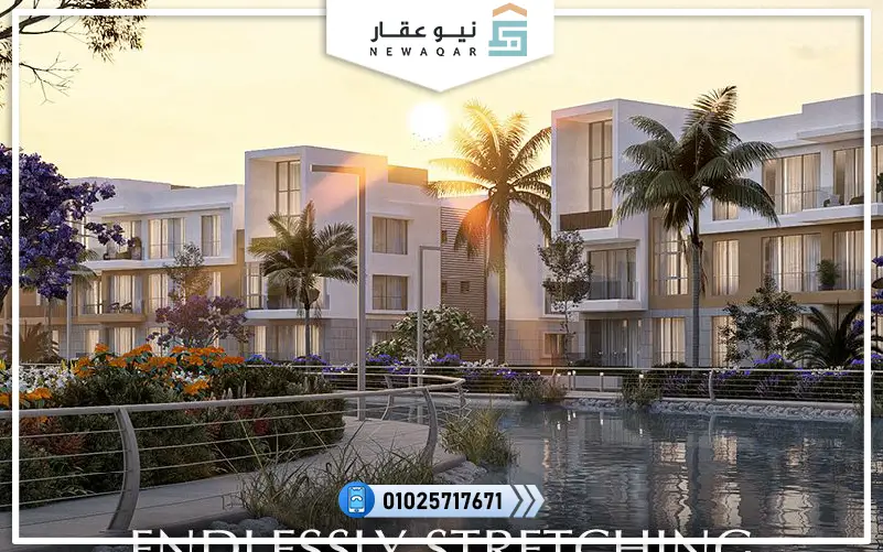 شقة للبيع 147م كمبوند مار فيل اكتوبر