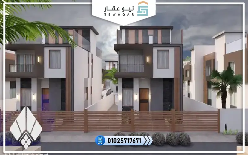 شقة للبيع 185م بجاردن 100م كمبوند ويست ديونز