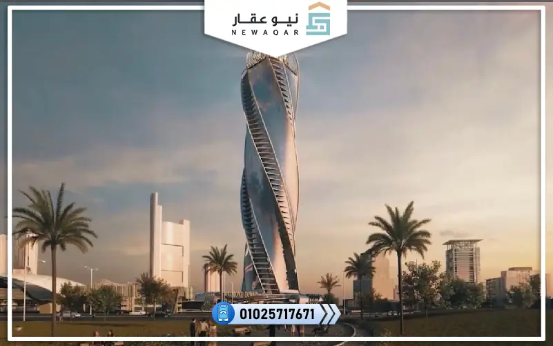 محل تجاري للبيع 105م برج امازون العاصمة