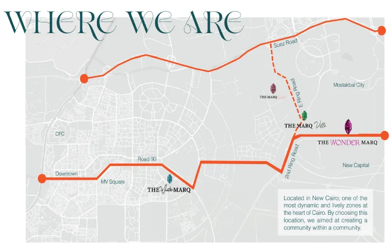 كمبوند Streams The Wonder MarQ المستقبل سيتي بمقدم 1.5%