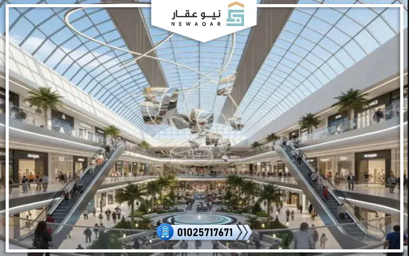 محل تجاري للبيع 50م مول ات ناين التجمع الخامس
