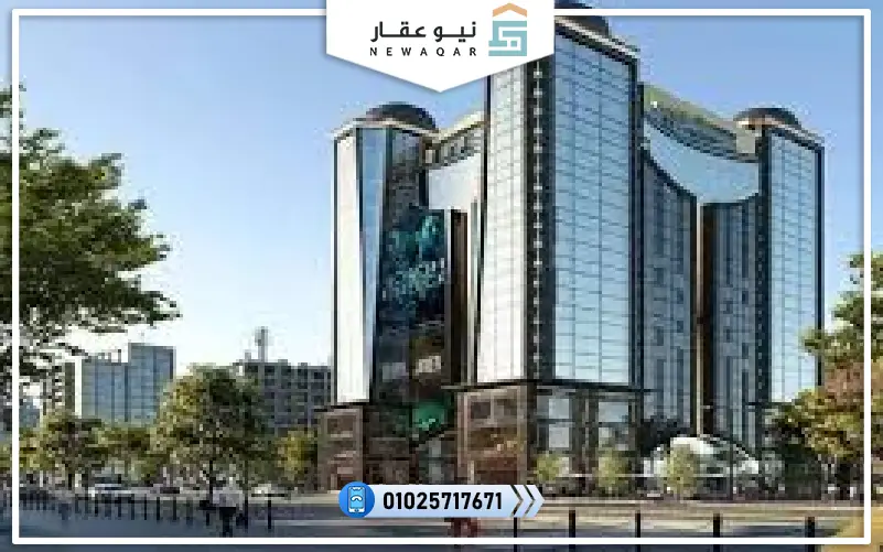 مكتب اداري للبيع 35م مول داون تاون العاصمة الادارية الجديدة