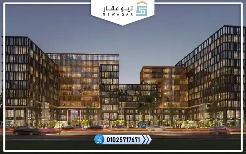 مكتب اداري للبيع 47م مول ذا لوفت بلازا العاصمة الادارية