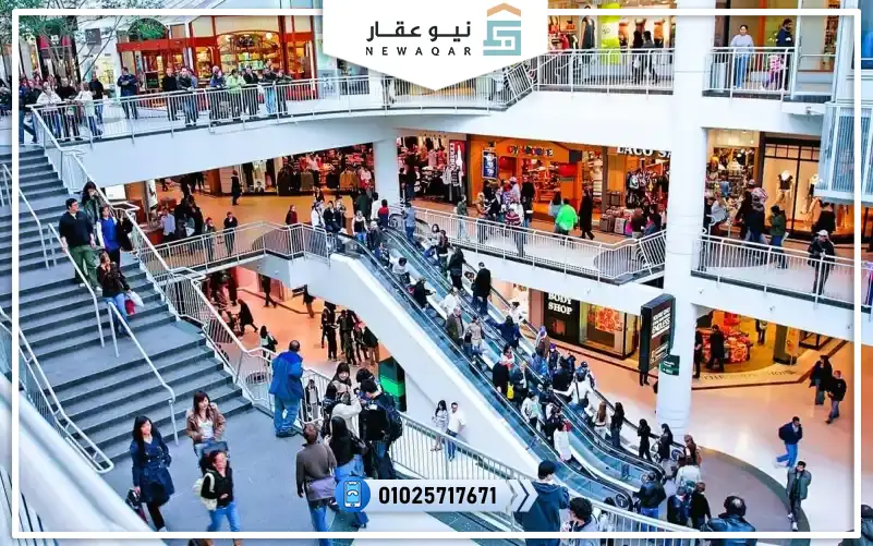 محل تجاري 35م للبيع مول زون بلاز العبور