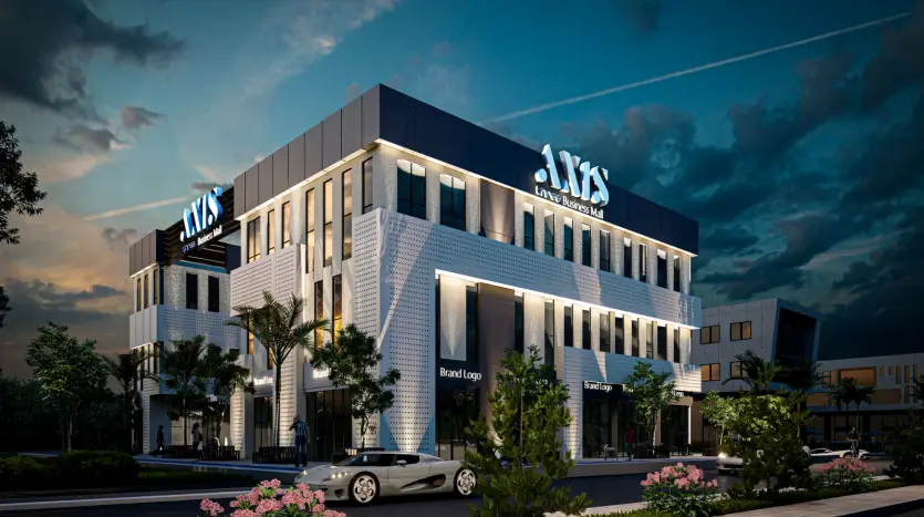 مول axis أكتوبر مشروع Axis Three Business Mall