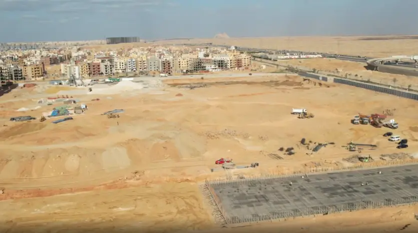 صورة ميدانية لمشروع هيلتون سيفيل سيفن ريزيدنس اكتوبر