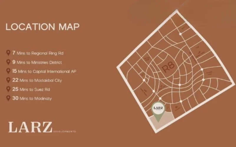 موقع مداي لارز العاصمة الإدارية 