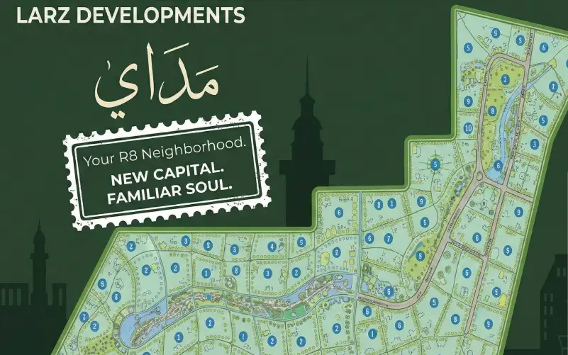 كمبوند مداي العاصمة الإدارية Madai New Capital بمقدم 10%