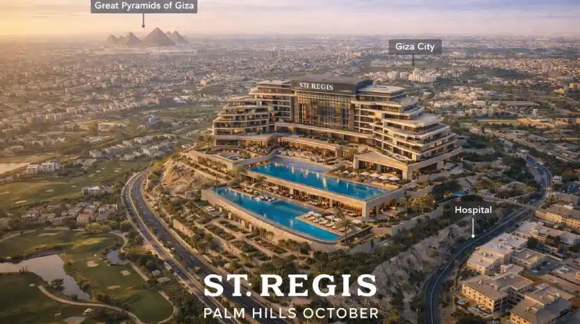 موقع مشروع St. Regis بالم هيلز اكتوبر