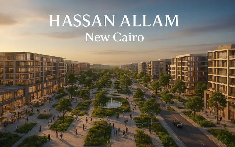 مشروع حسن علام الجديد فى القاهرة الجديدة hassan allam New Cairo