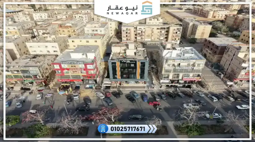 محل تجاري للبيع 25م فيردي داون تاون مول مدينة بدر